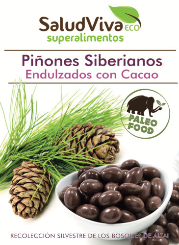 Piñones Siberianos bañados con Cacao D