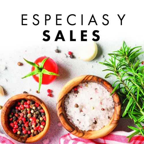 SALES Y ESPECIAS